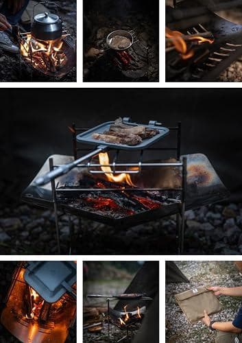 キャンピングムーン（CAMPING MOON） A4型 ソログリル 焚き火台 A