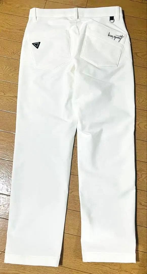 【未使用】ルコックle coq sportif 裏起毛ゴルフパンツメンズM