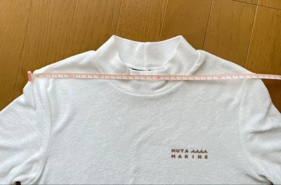 muta MARIN GOLFパイル ハーフスリーブモックネックシャツ
