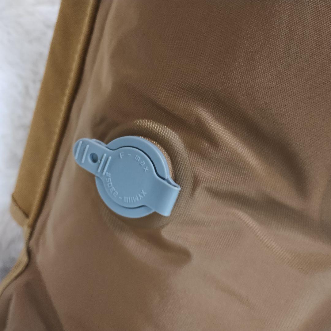 美品 DOEARTH Gussuri エアーコットマット 自動膨張 ブラウン