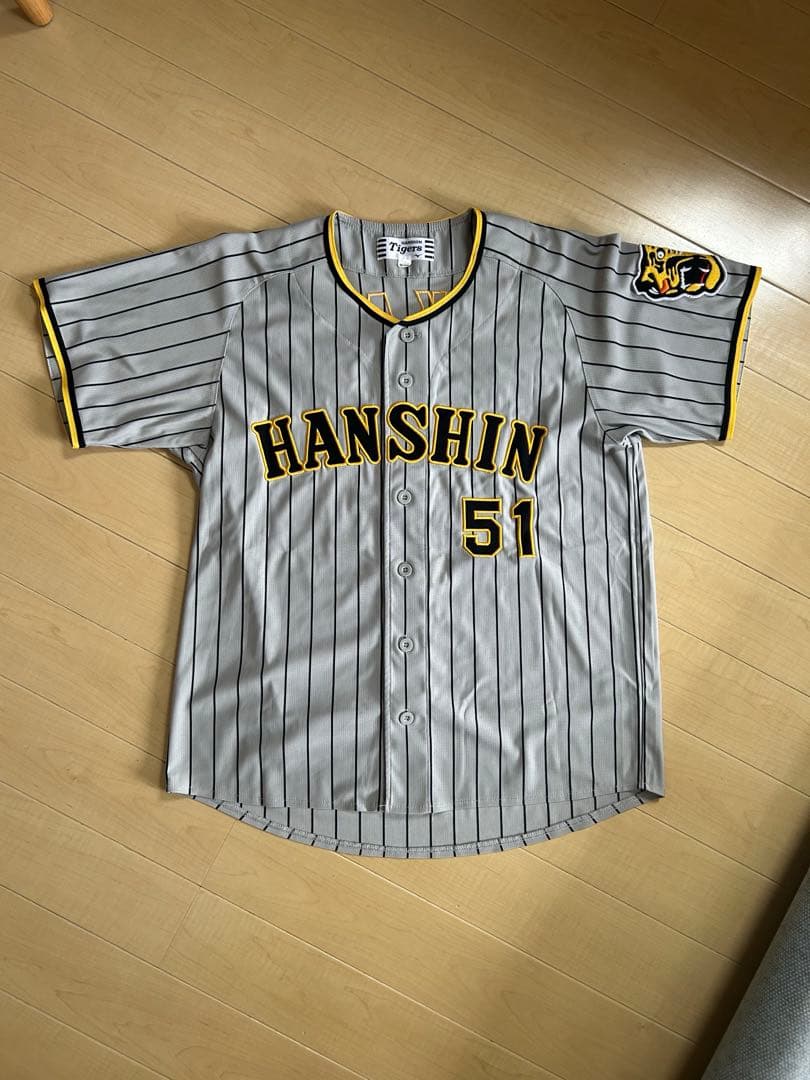 阪神タイガース　中野拓夢　ビジターユニフォーム