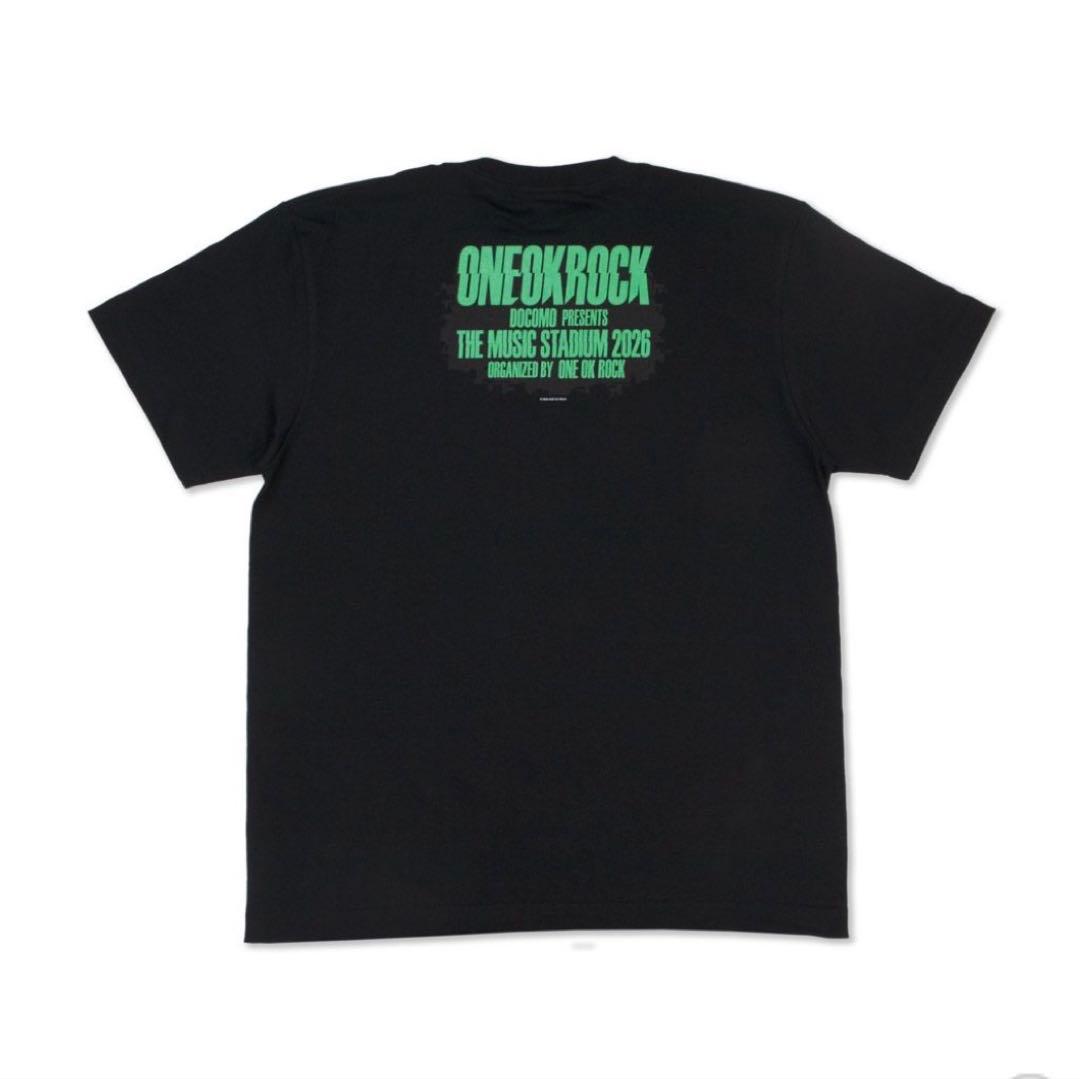 ONE OK ROCK 2026 TMS Tシャツ-A ブラック　【Lサイズ】