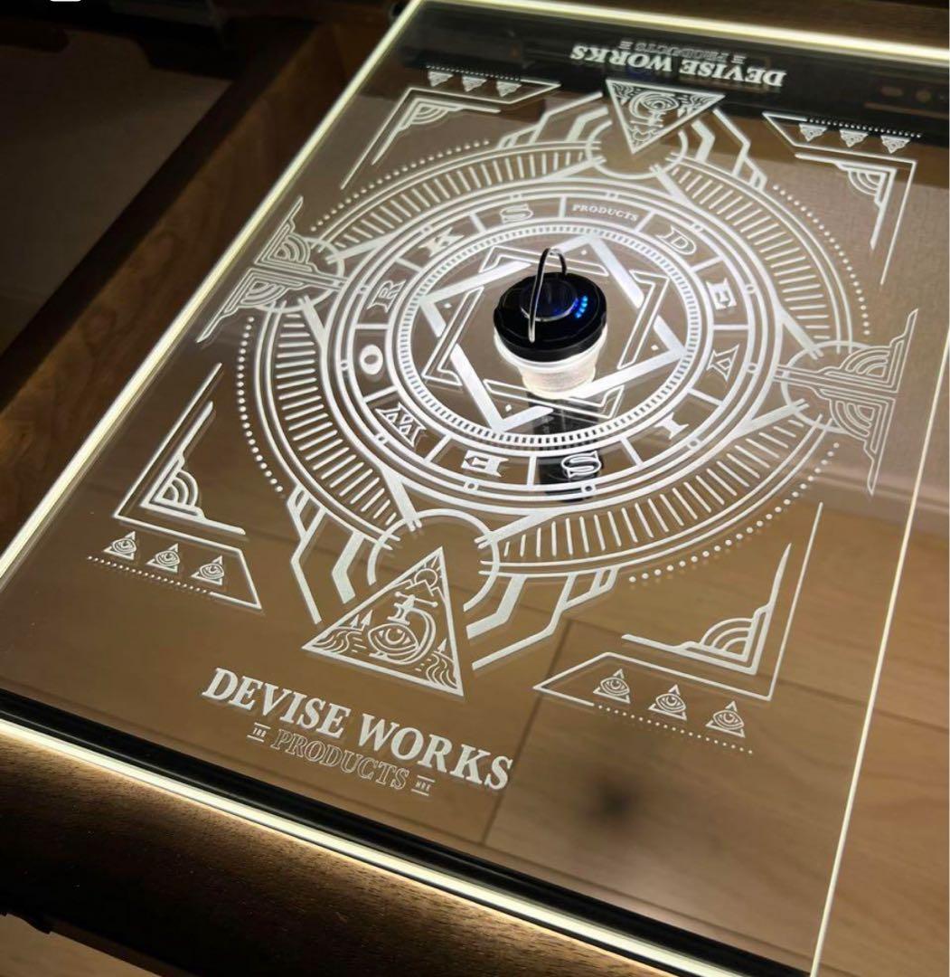 非売品　deviseworks IGT cristal glass plate