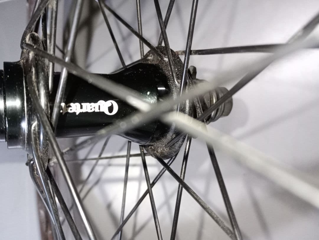 BMX リアホイール ODSYハブ×メッキリム 中古品 20インチ
