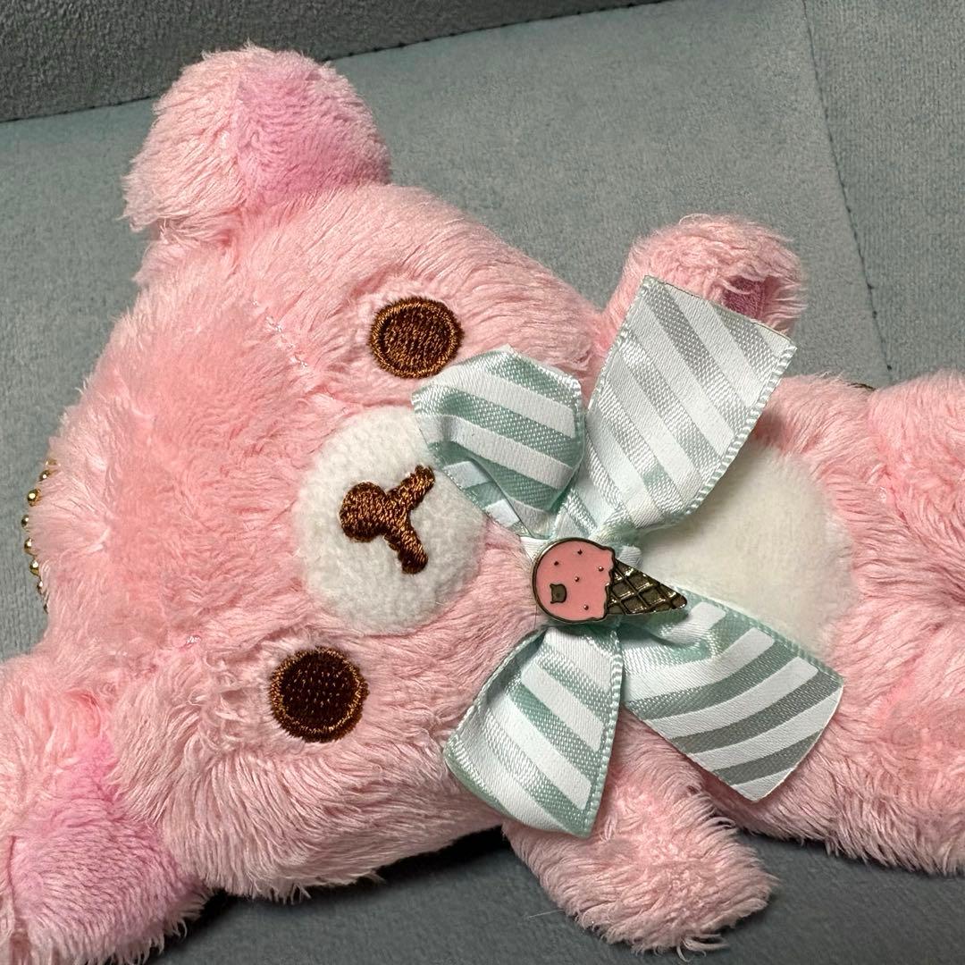 リラックマ コリラックマ ハッピーアイスクリーム ぶらさげぬいぐるみ マスコット