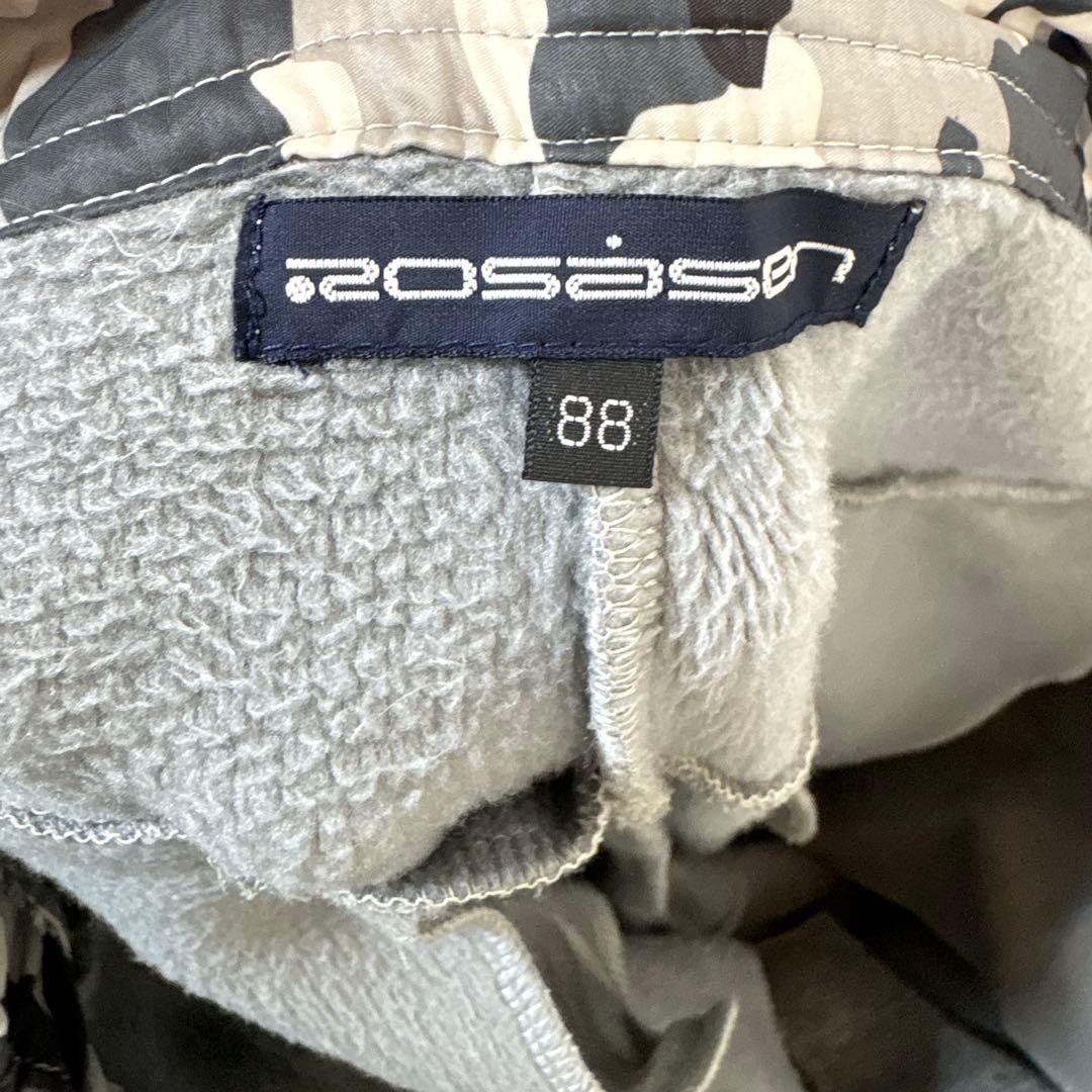 95美品　大きいサイズ　ROSASEN GOLF 裏起毛　パンツ　ルコック