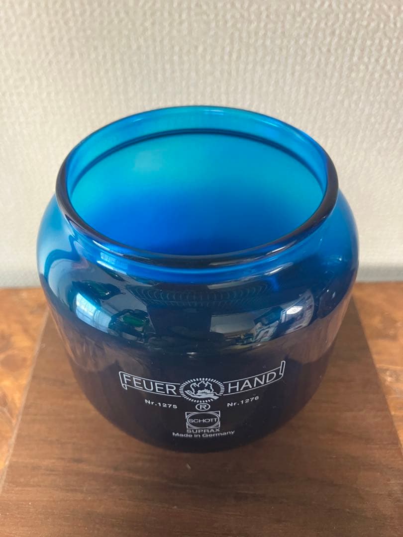 【製作サンプル】フュアハンド276純正ホヤ　ヴィンテージブルー（グラデーション）