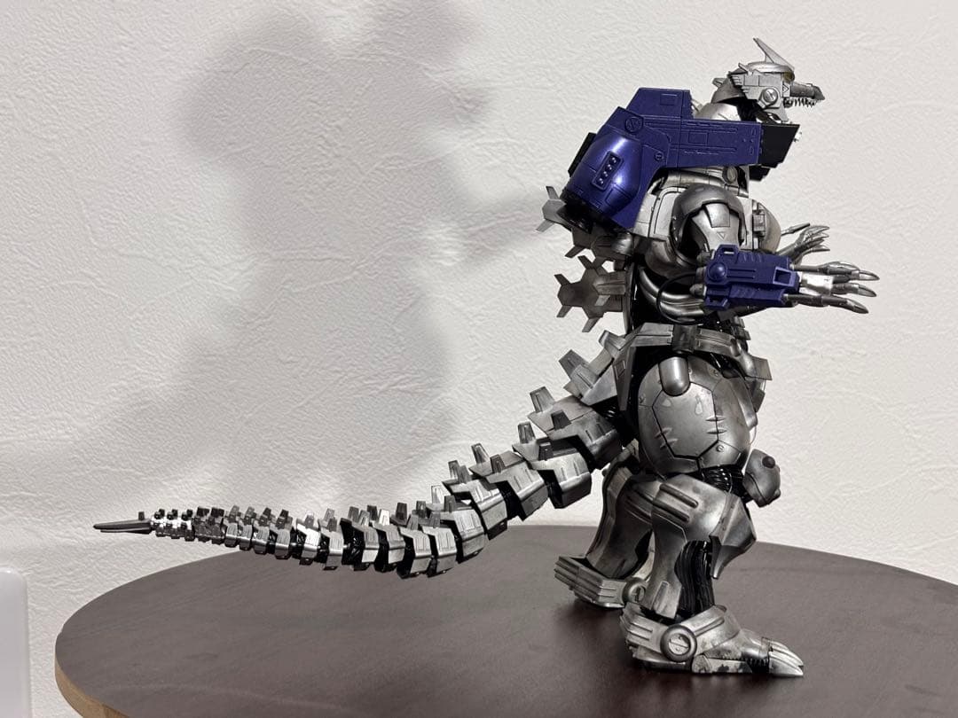 アオシマ ゴジラ×メカゴジラ MFS-3 3式機龍 プラモデル 塗装済み完成品