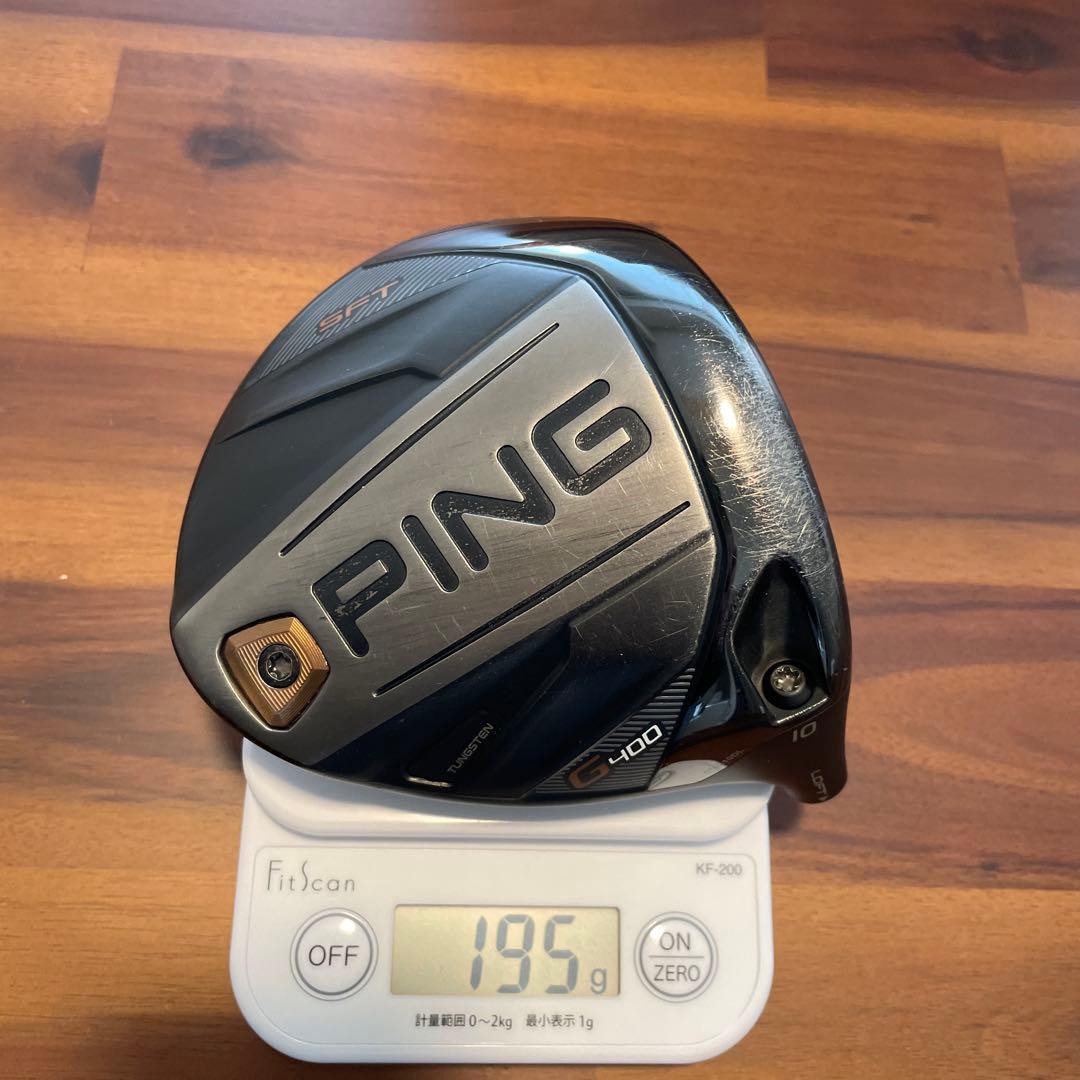 PING G400 ドライバー 10度 SFT ヘッドのみ