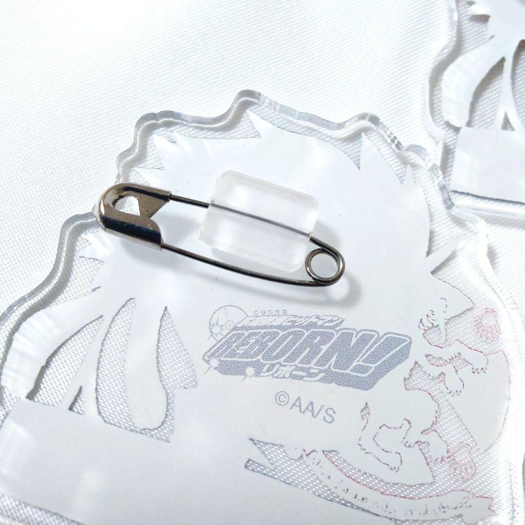 〖匿名配送〗REBORN XANXUS アクリルバッジ 描き下ろし ※中古