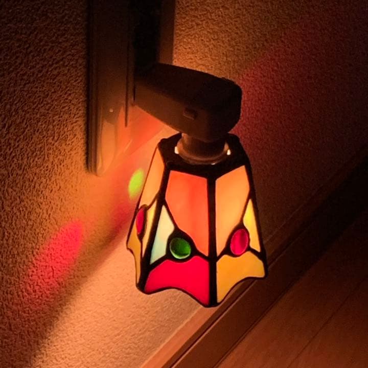 白熱灯・ステンドグラス・昭和レトロ・照明器具④