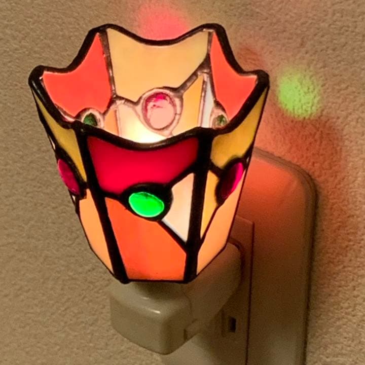 白熱灯・ステンドグラス・昭和レトロ・照明器具④