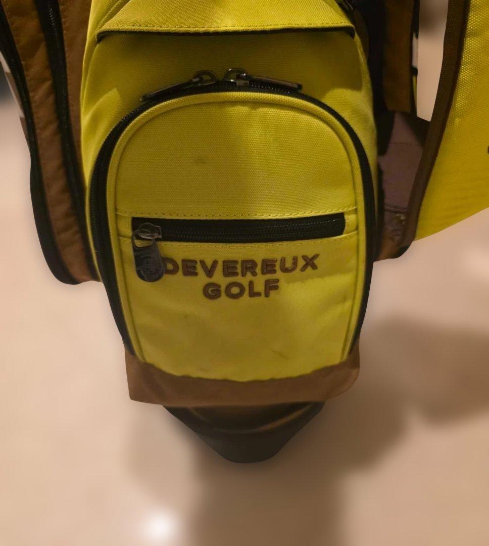 【総額18万超】DEVEREUX GOLF キャディバッグ＆ヘッドカバーセット