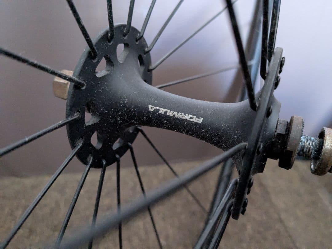 FORMULA ピストバイク用ホイール 前後セット　クリンチャー