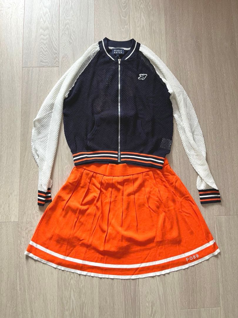 PEARLY GATES X TWICEコラボ　ネイビーブルゾン