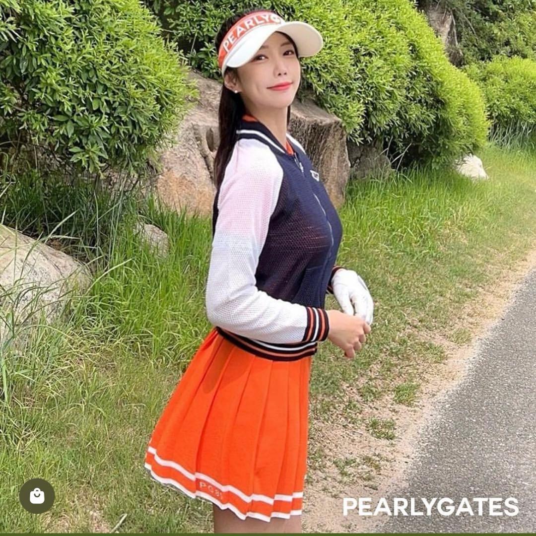 PEARLY GATES X TWICEコラボ　ネイビーブルゾン