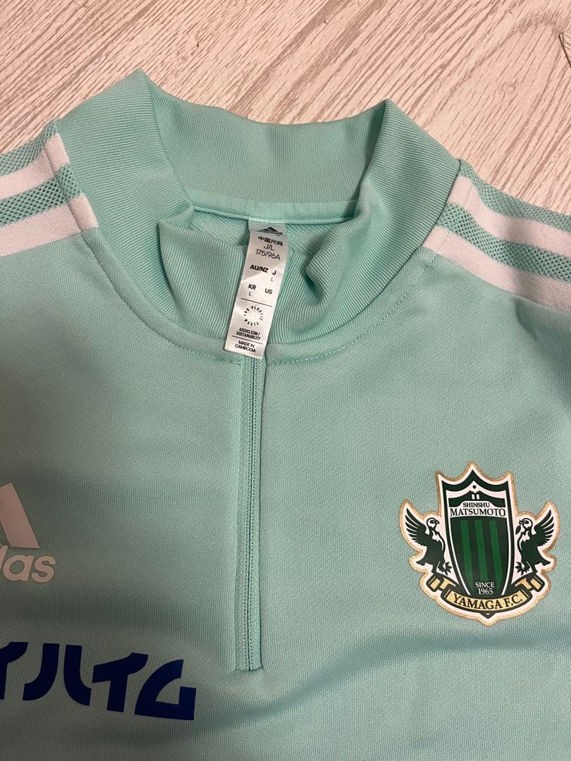 2022 松本山雅　トレーニングウェア　ハーフジップ　L