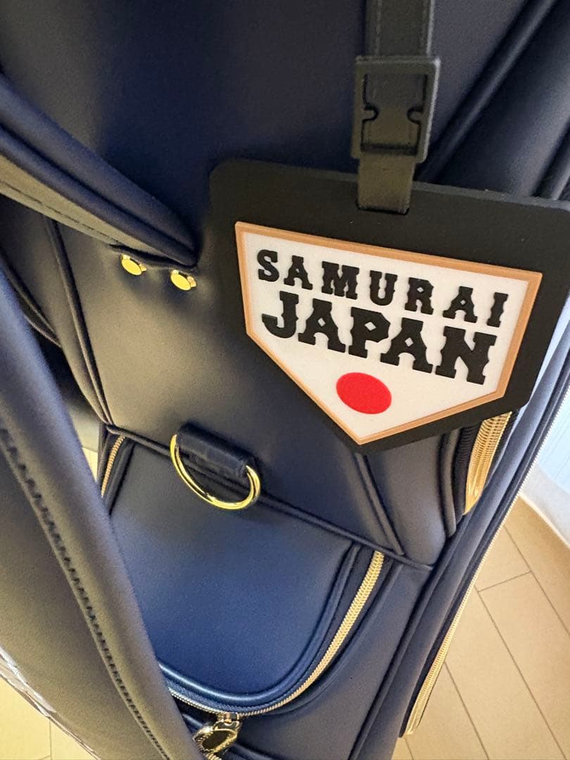 SAMURAI JAPAN ゴルフバッグ ネイビー　侍ジャパン