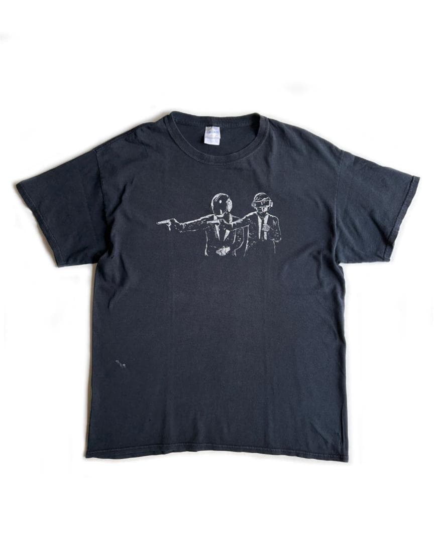 激レア ビンテージ DAFTPUNK パロディTシャツ パルプ・フィクション