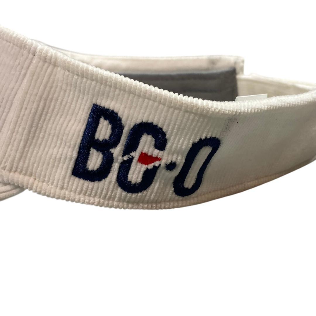 BEAMS GOLF ビームス ゴルフ コーデュロイ サンバイザー ホワイト