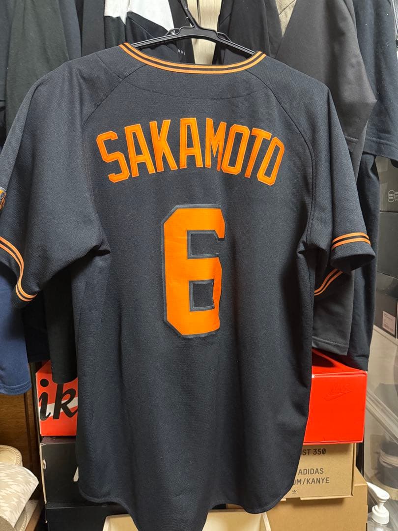 【田中たけし】坂本勇人 ユニフォーム 2023 3rd L size