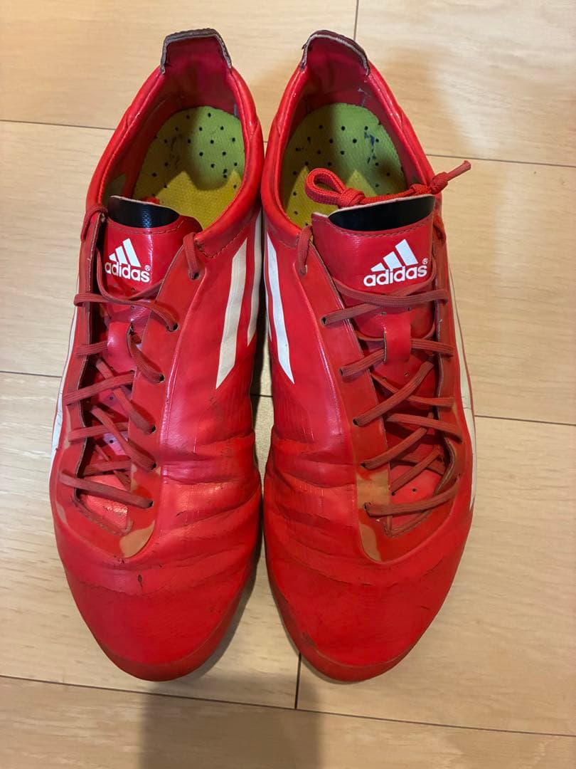 Adidas RS7 ラグビースパイク 初代モデル レッド