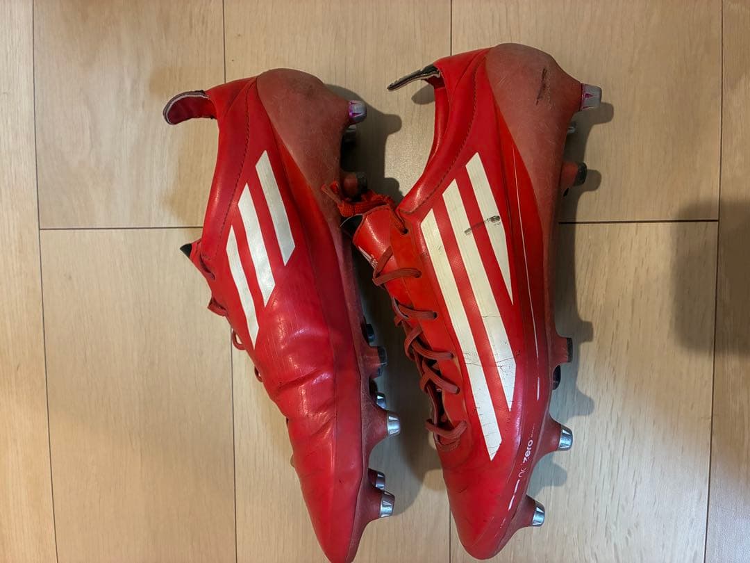 Adidas RS7 ラグビースパイク 初代モデル レッド