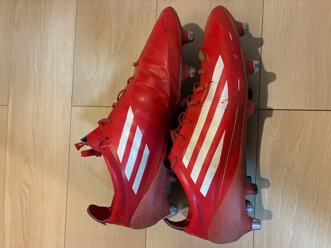 Adidas RS7 ラグビースパイク 初代モデル レッド