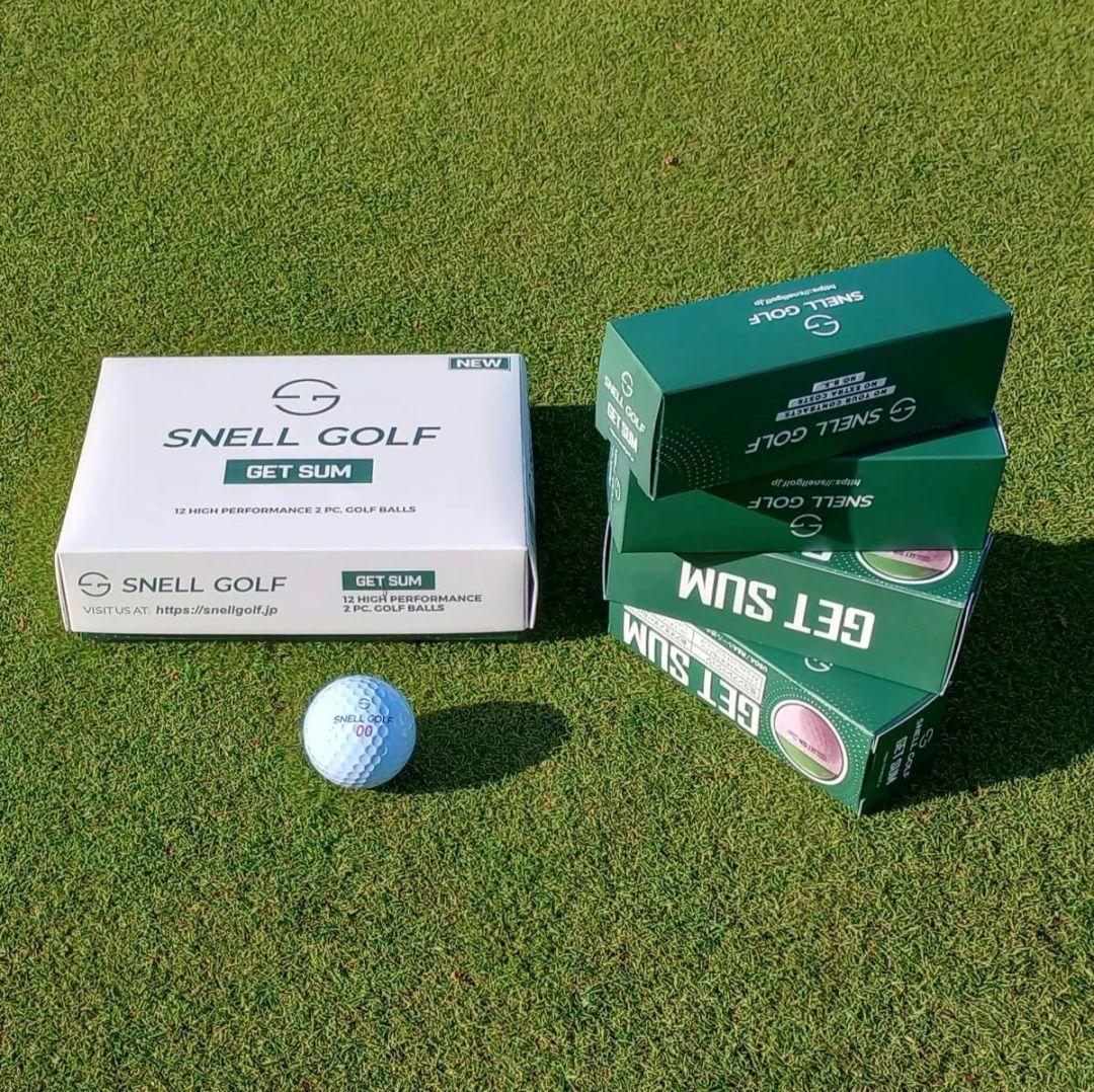ゴルフボール　SNELL GOLF GET SUM 3ダース＋ティー