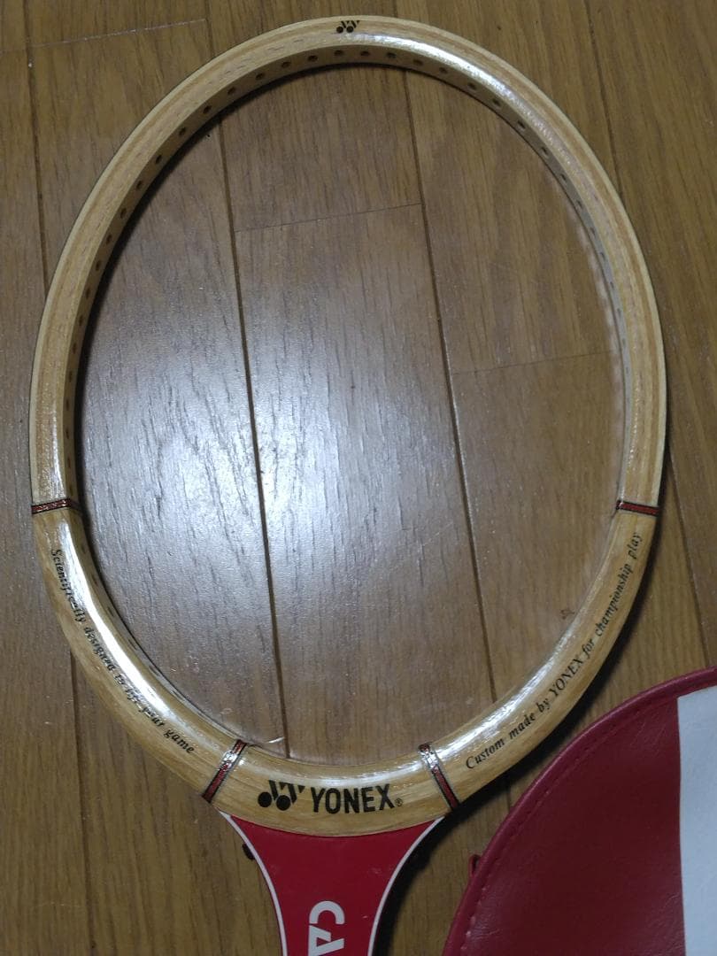 ビンテージ美品YONEX ヨネックス 木製 テニスラケット CARBONEX2