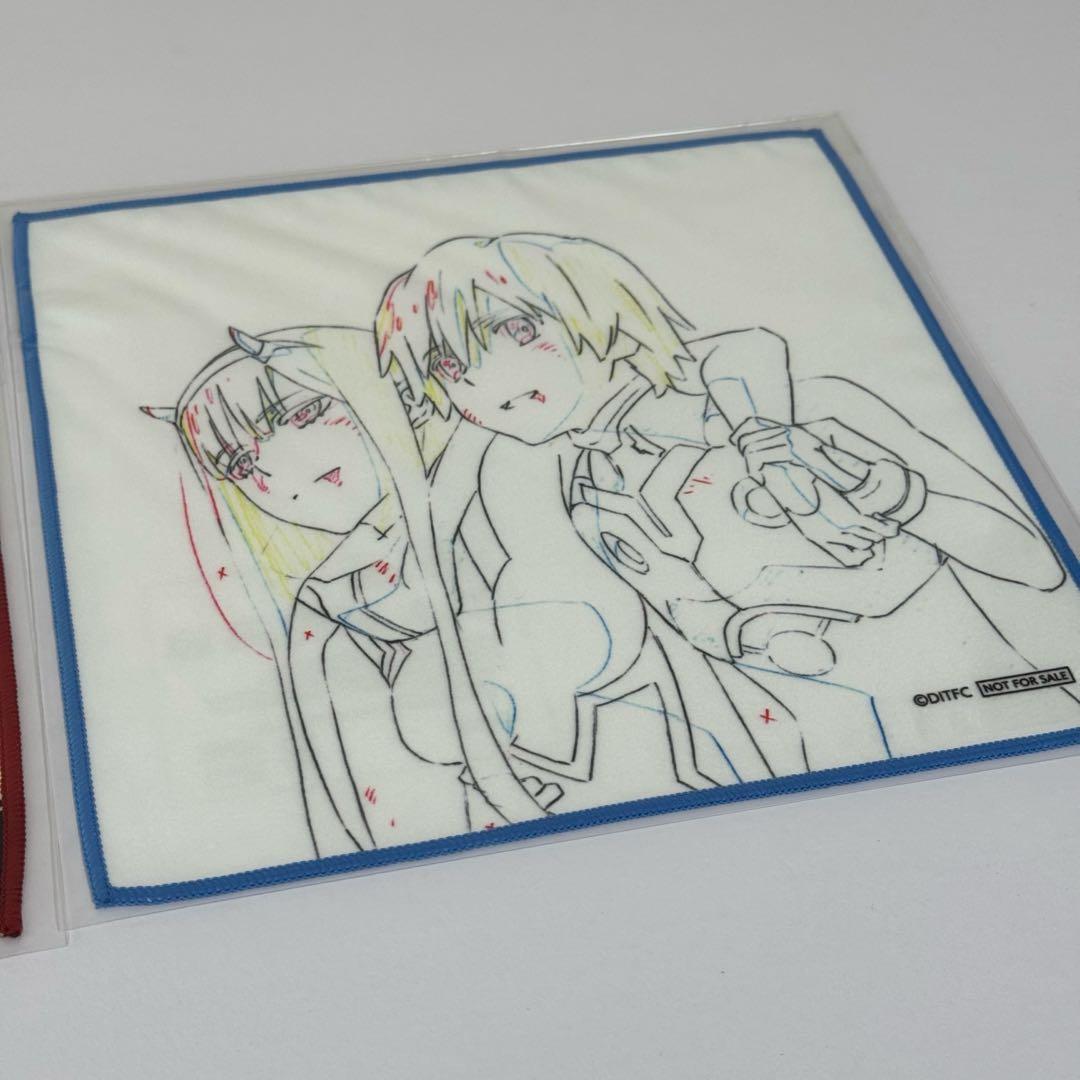 ダリフラ 原画集イベント中止配布品 サイン入り イラスト入り