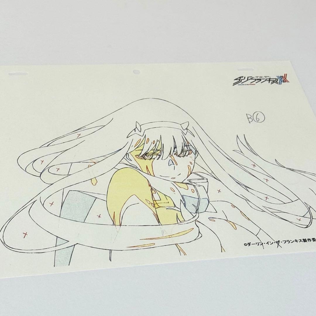 ダリフラ 原画集イベント中止配布品 サイン入り イラスト入り