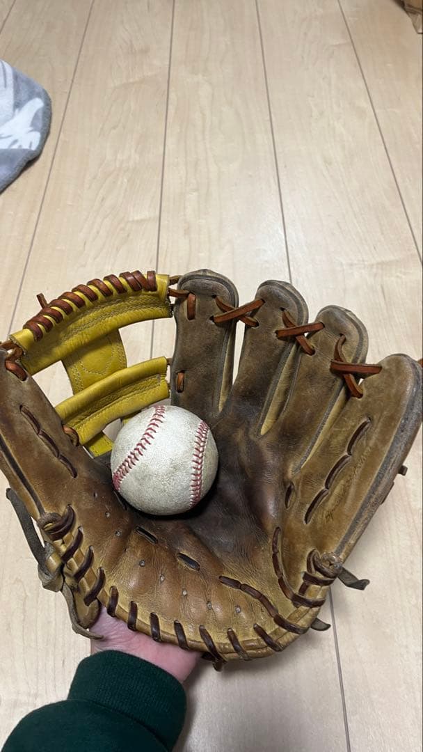 コ*ウ様 Mizuno 硬式グローブ イエロー
