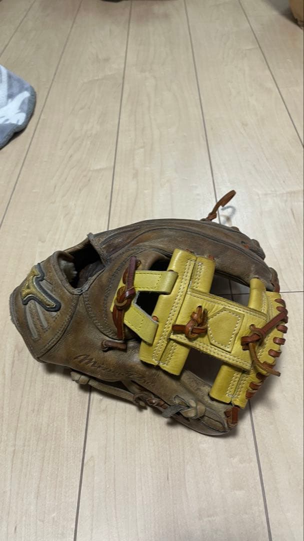 コ*ウ様 Mizuno 硬式グローブ イエロー