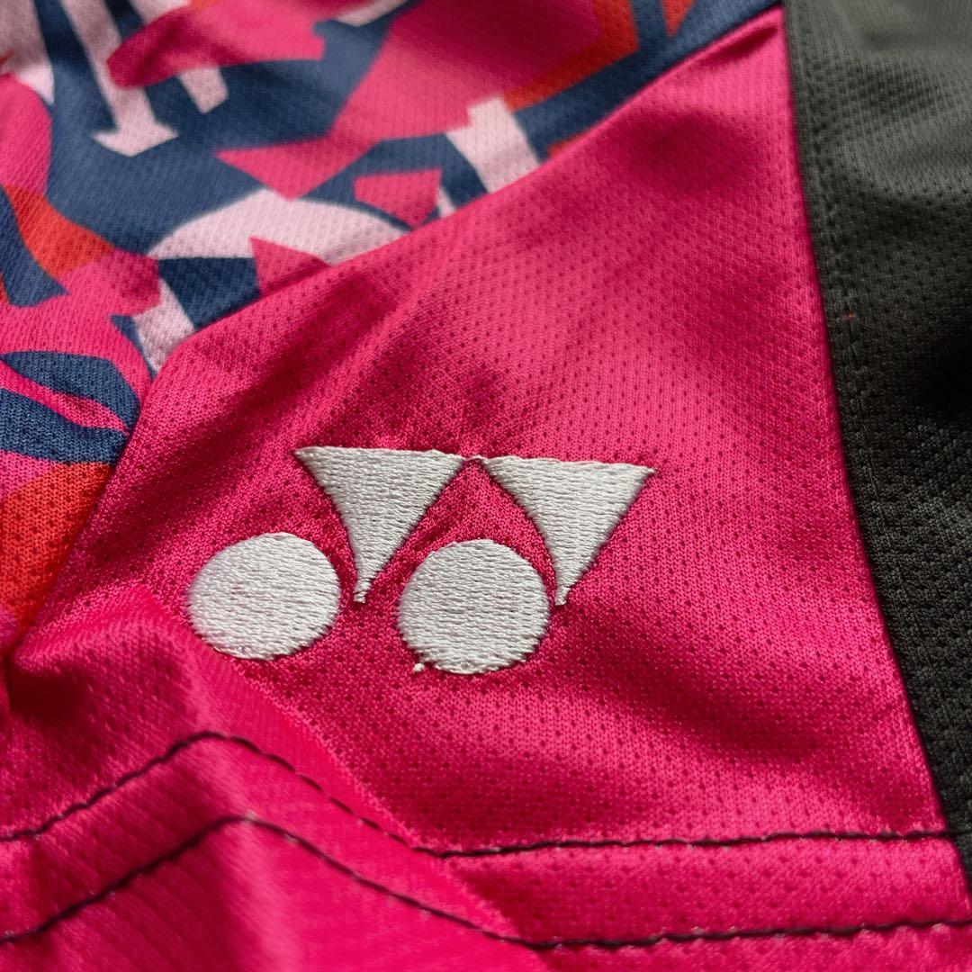 ヨネックスYONEX バドミントン日本代表モデルゲームパンツ　新品Lベリーピンク