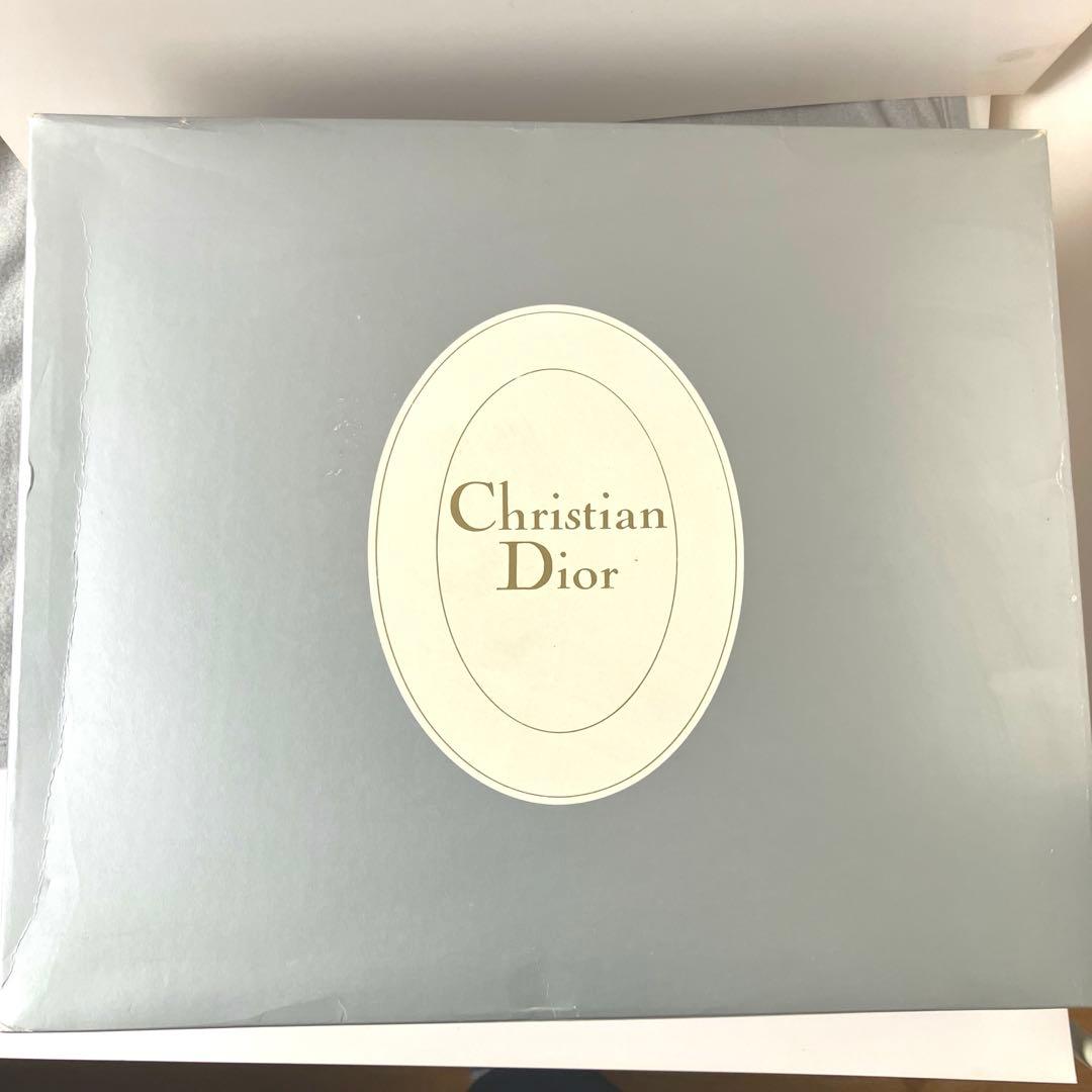 Christian Dior ダウンケット 羽毛肌掛け布団 ピンクバラ柄