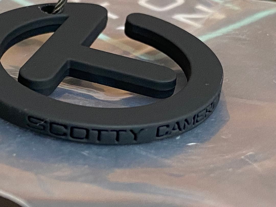 正規品 Scotty Cameron キーホルダー サークルT ブラック 黒