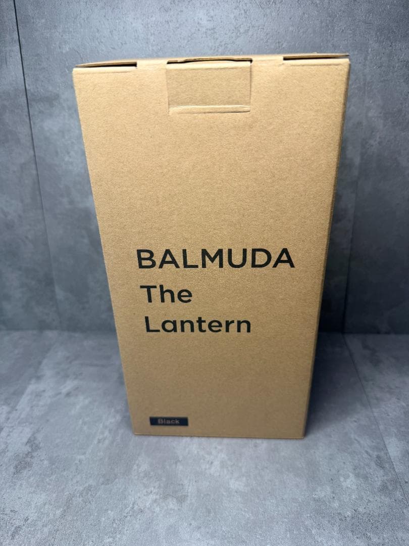 専用収納袋付き　BALMUDA バルミューダ LED ランタン L02A-BK