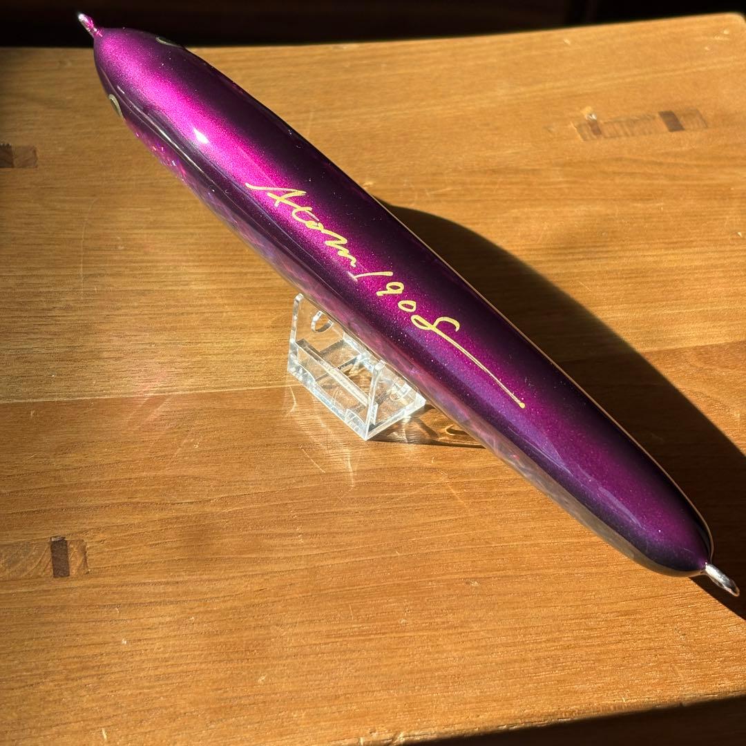 ヒラマサ ダイビングペンシル ハンドメイド Atom190f シェル ③