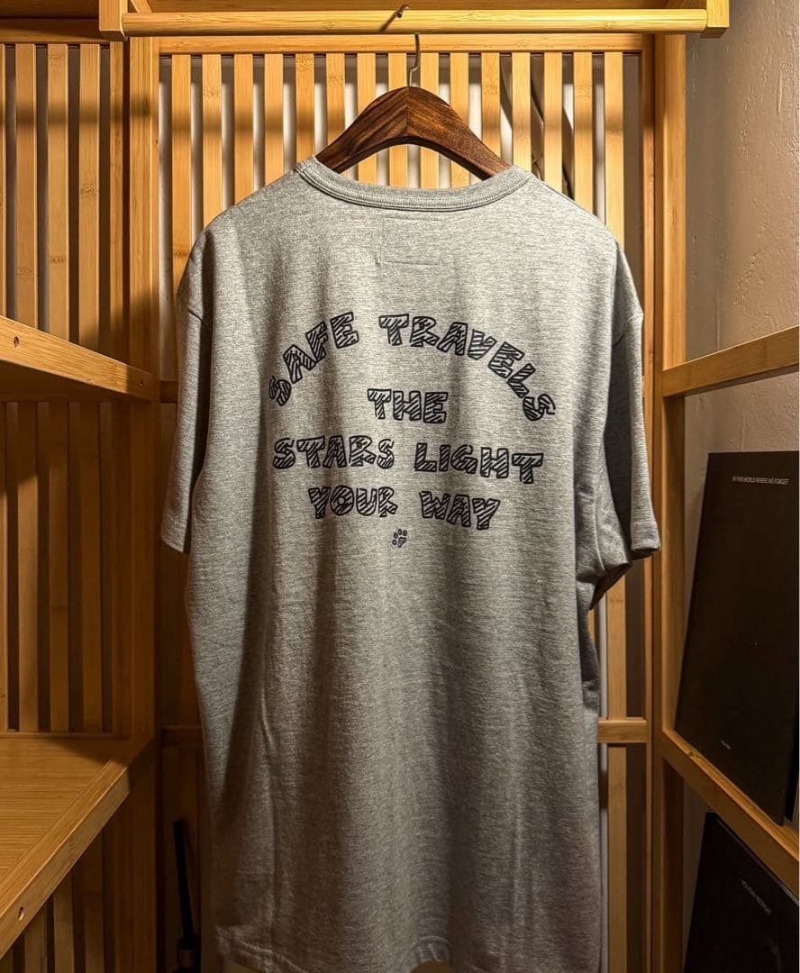 MOUSE&RABBIT Tシャツ　グレー　フリーサイズ
