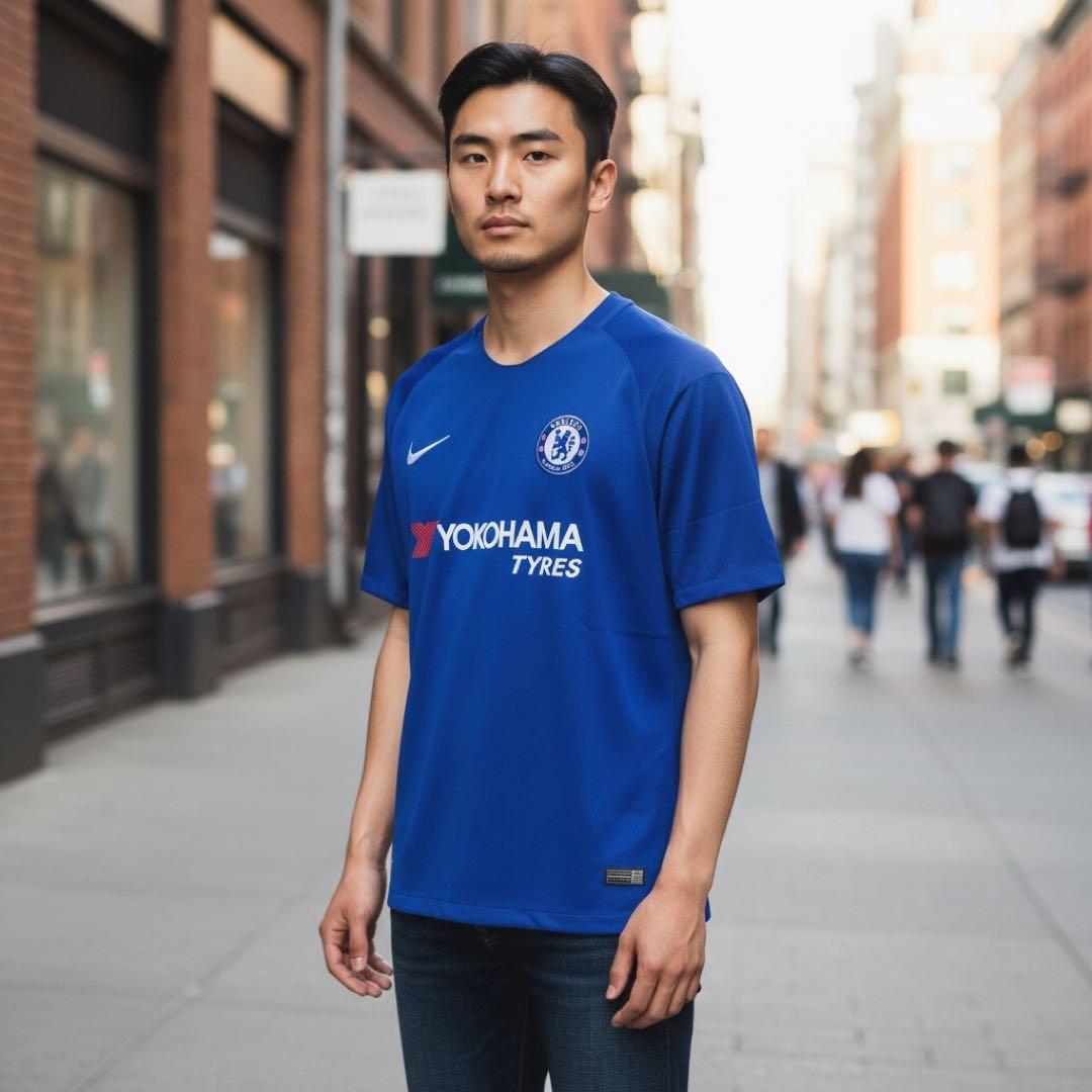 【Used】サッカーユニフォームChelsea FC 17/18オーセンティック