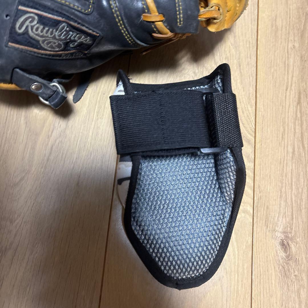 Rawlings 軟式グローブ 黒/茶　キャッチャーミッド