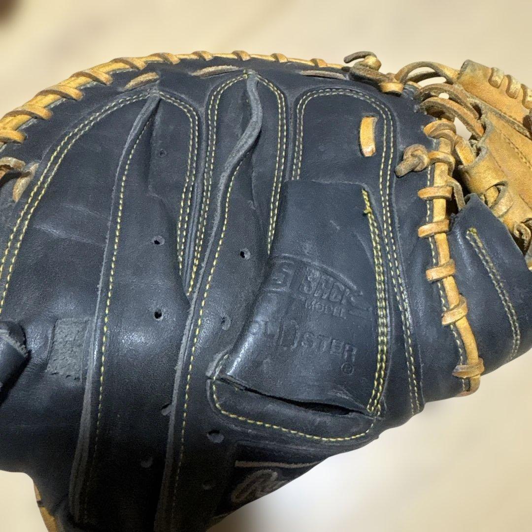 Rawlings 軟式グローブ 黒/茶　キャッチャーミッド