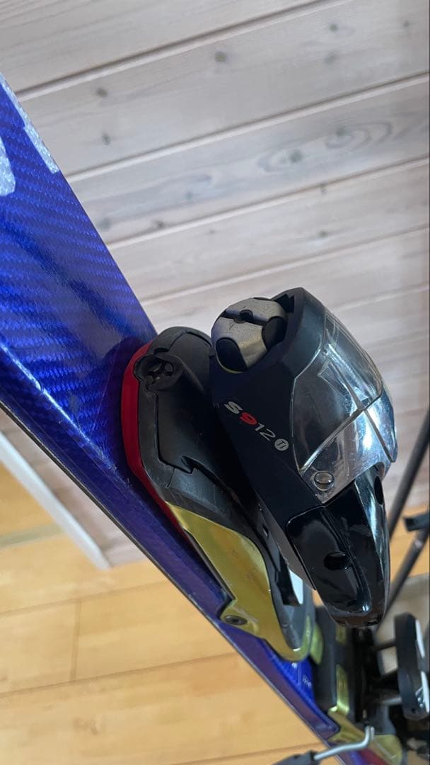 カービングスキー板大人男性160cmセット子供ジュニア SALOMONサロモン青