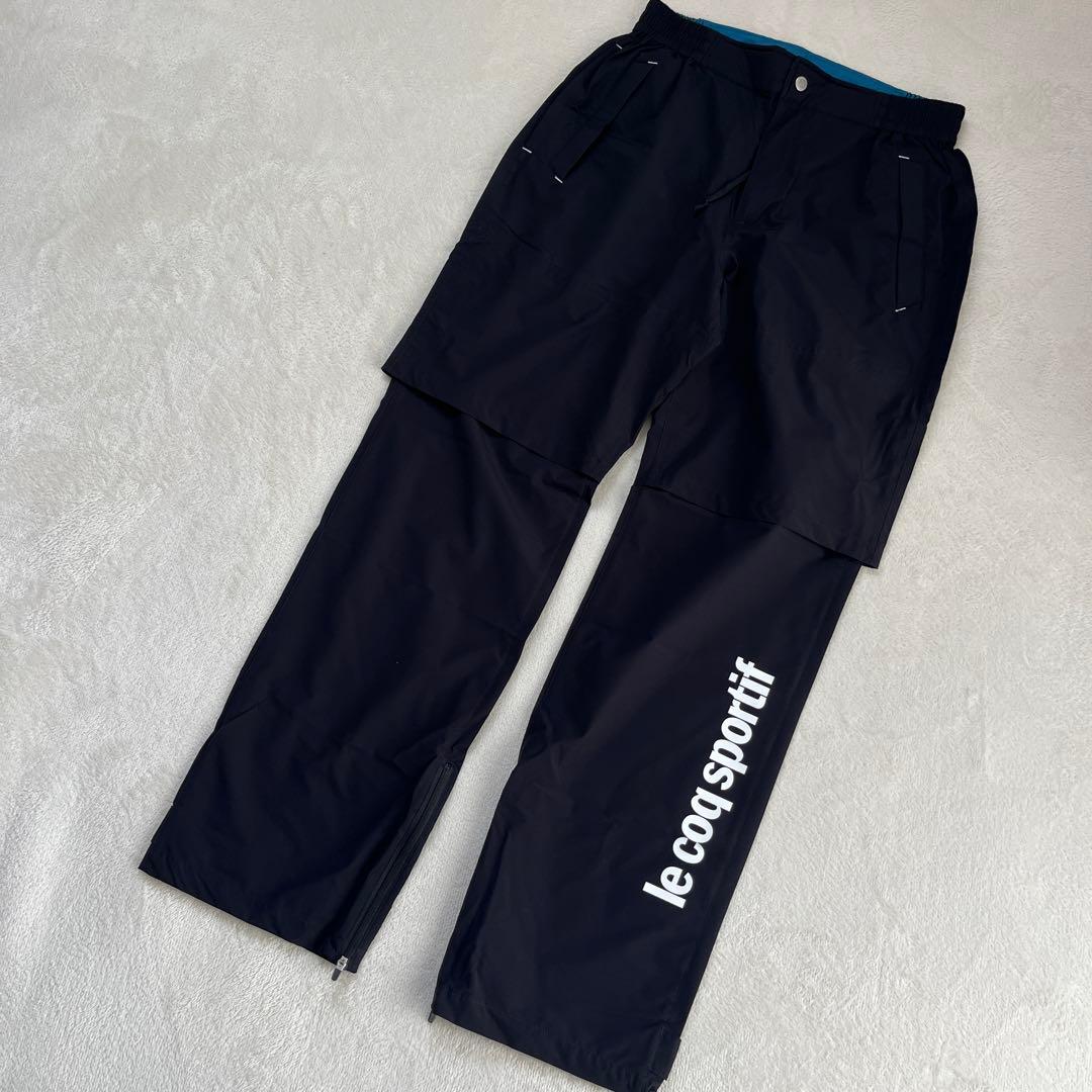 ●ルコックススポルティフ　セットアップ　上下　ナイロン　ゴルフ　レインウェア