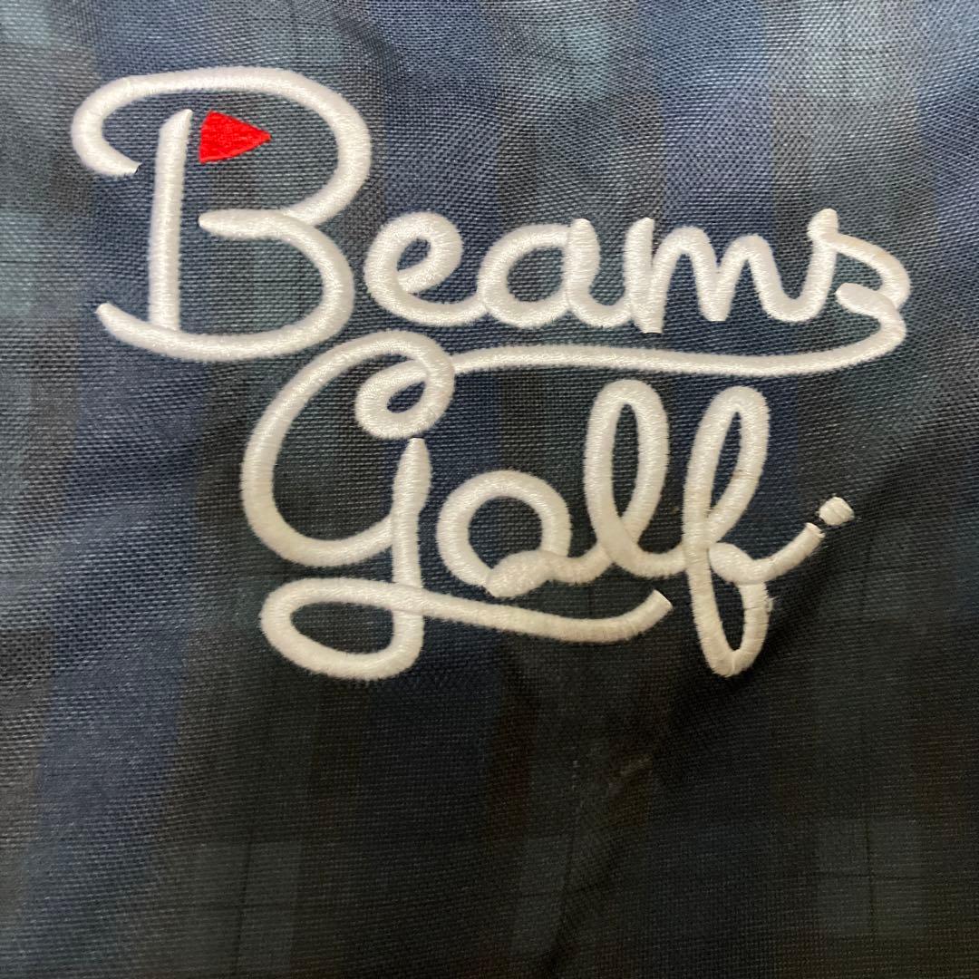 BEAMS GOLF キャディーバッグ クラブケース　ロゴ刺繍