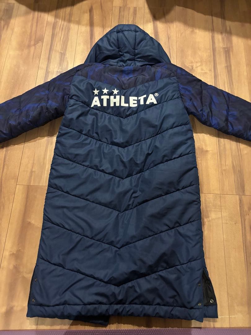 ATHLETA ベンチコート ネイビー 160