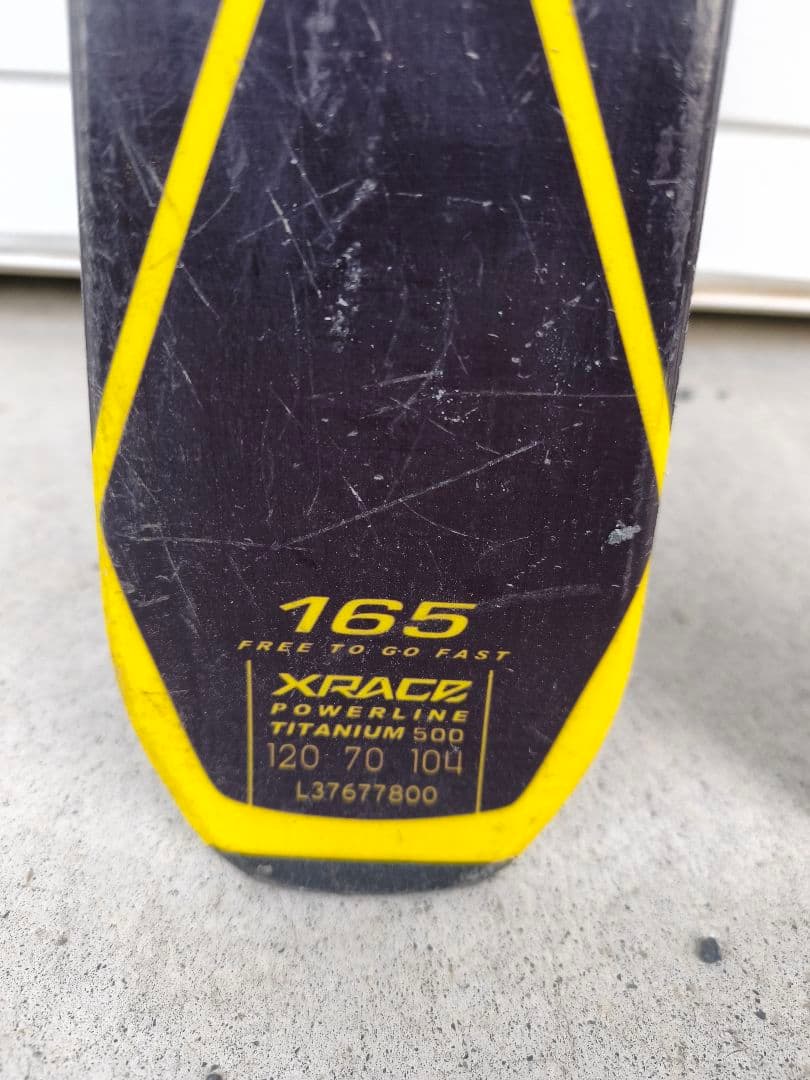 SALOMON X-RACE 165cm＋Z12LAB