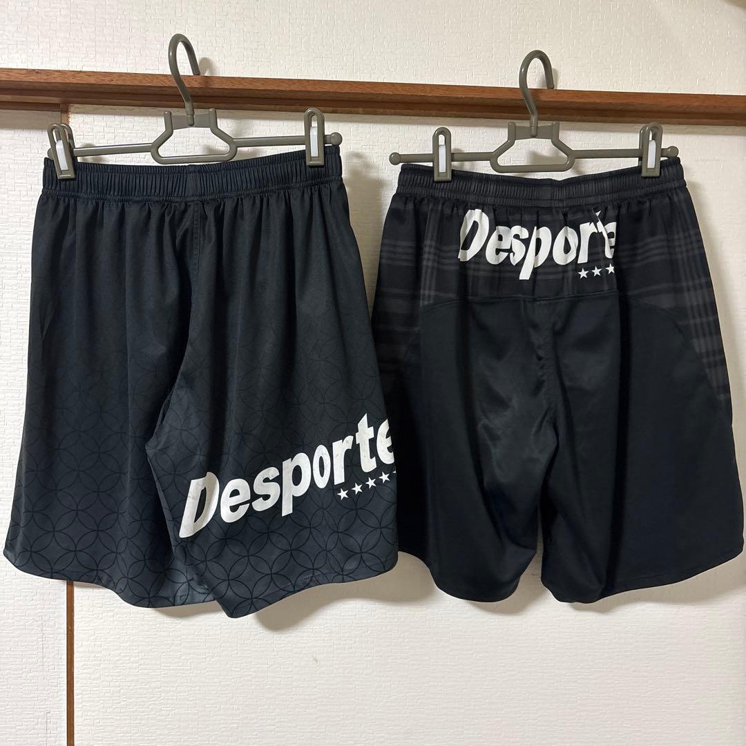 Desporteデスポルチ プラシャツ 長袖　半袖　ハーフパンツ　4点セット　S