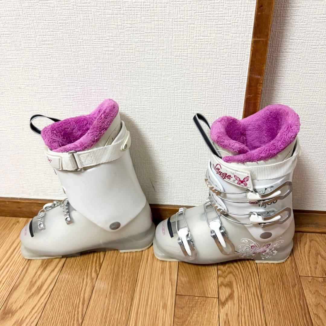 ■送料無料■女性用スキーフルセット■板154靴23.5■メンテ付■■